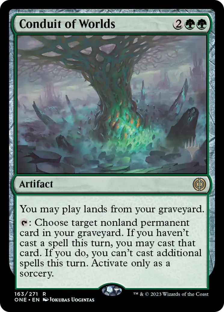 Conduit Of Worlds (Promo Pack) [Phyrexia: All Will Be One Promos] 1