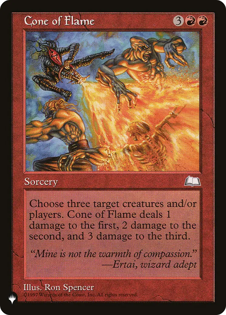 Cone Of Flame [The List] 1