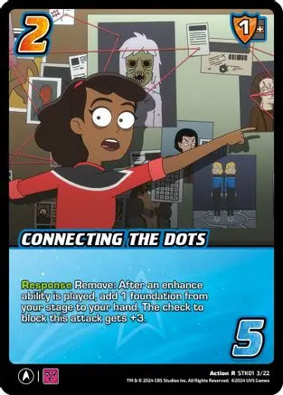 Connecting The Dots - Stk01 3/22 - R - Holofoil 1