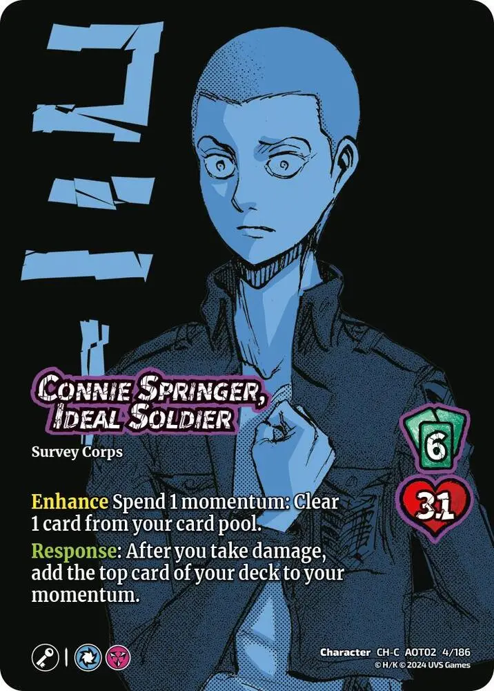 Connie Springer, Ideal Soldier - Attack On Titan: Origins Of Power (Aot02) 1
