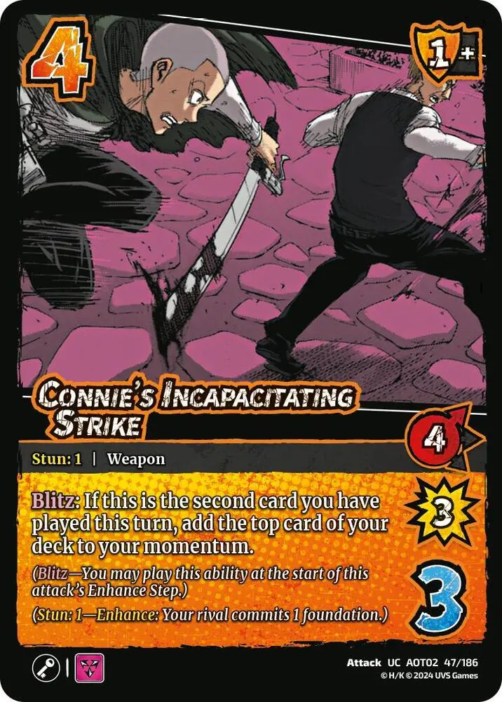 Connie's Incapacitating Strike - Attack On Titan: Origins Of Power (Aot02) 1