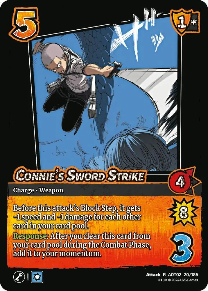 Connie's Sword Strike - Attack On Titan: Origins Of Power (Aot02) 1