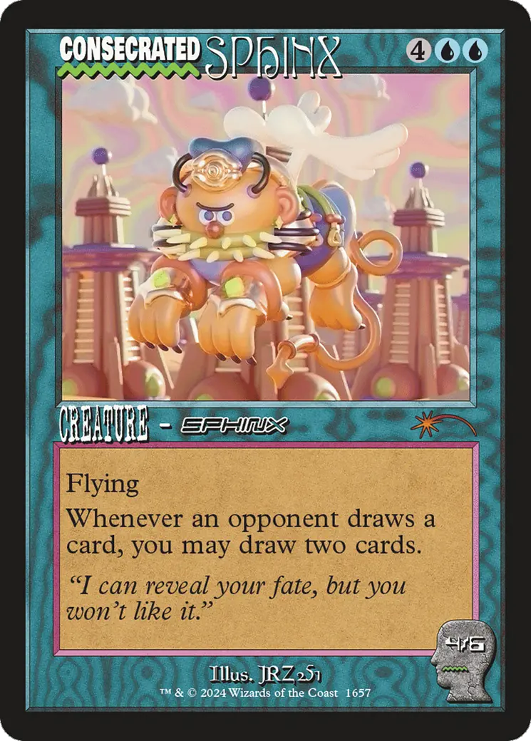 Consecrated Sphinx (1657) (Rainbow Foil) [Secret Lair Drop Series] 1