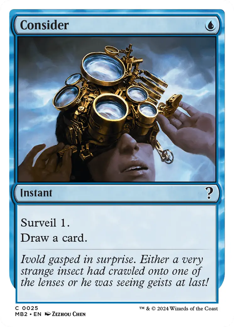 Consider (White Border) [Mystery Booster 2] 1