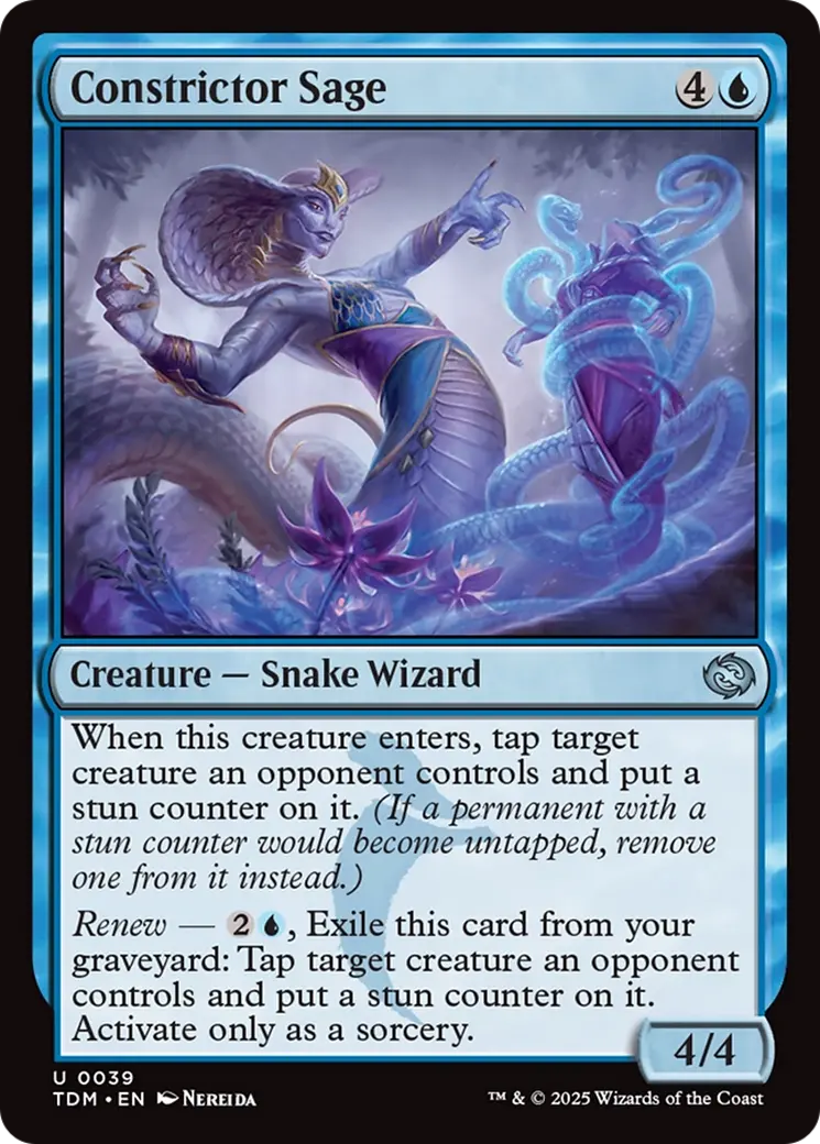 Constrictor Sage [Tarkir: Dragonstorm] 1