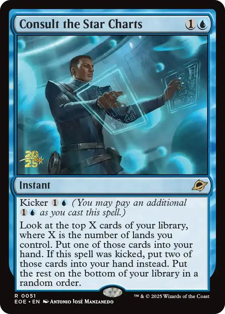 Consult The Star Charts [Edge Of Eternities Prerelease Promos] 1
