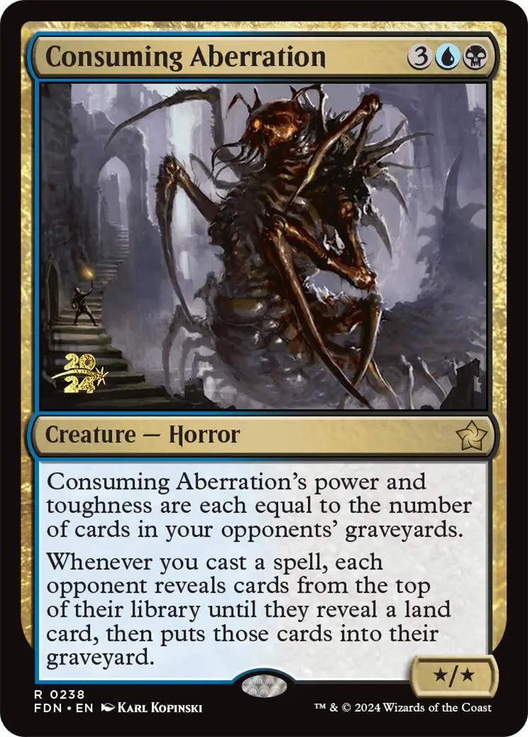 Consuming Aberration [Foundations Prerelease Promos] 1
