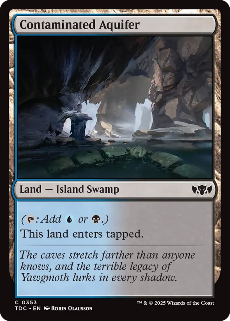Contaminated Aquifer [Tarkir: Dragonstorm Commander] 1