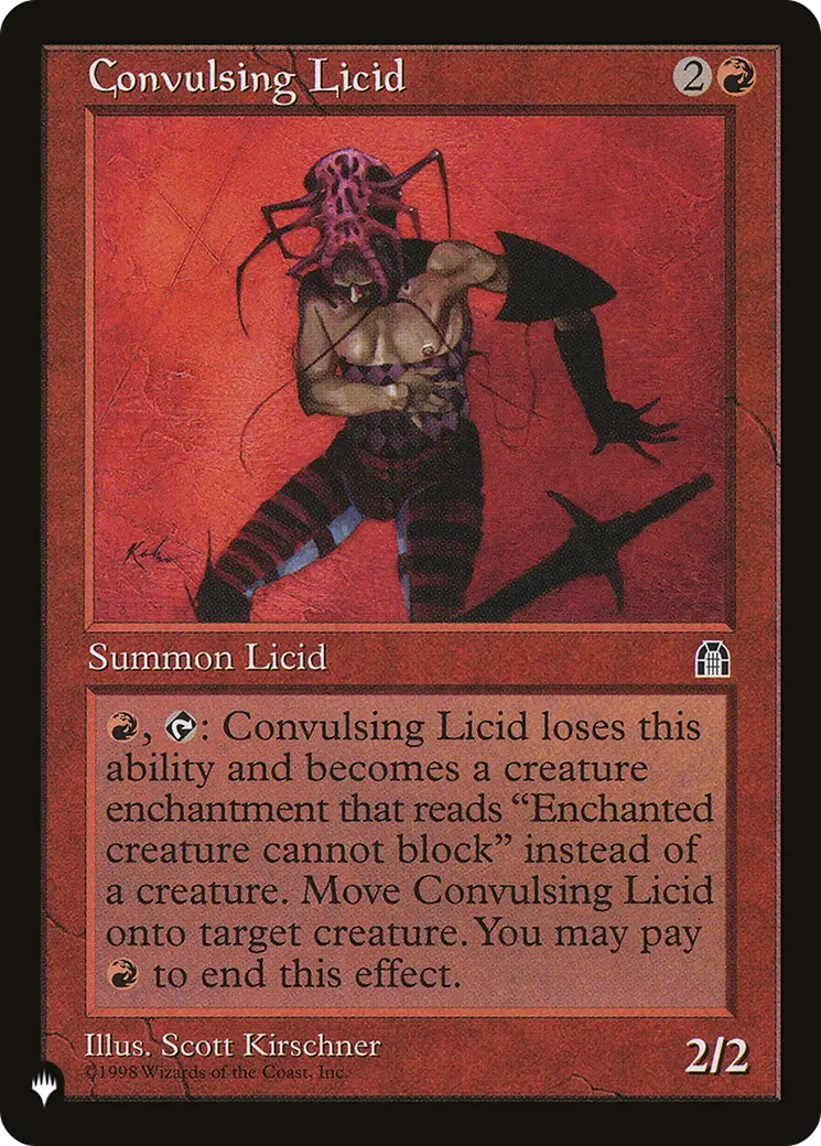 Convulsing Licid [The List] 1
