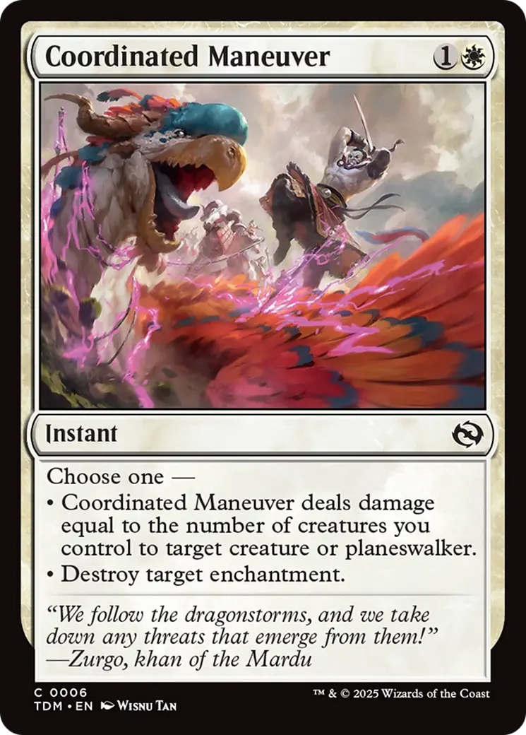 Coordinated Maneuver [Tarkir: Dragonstorm] 1