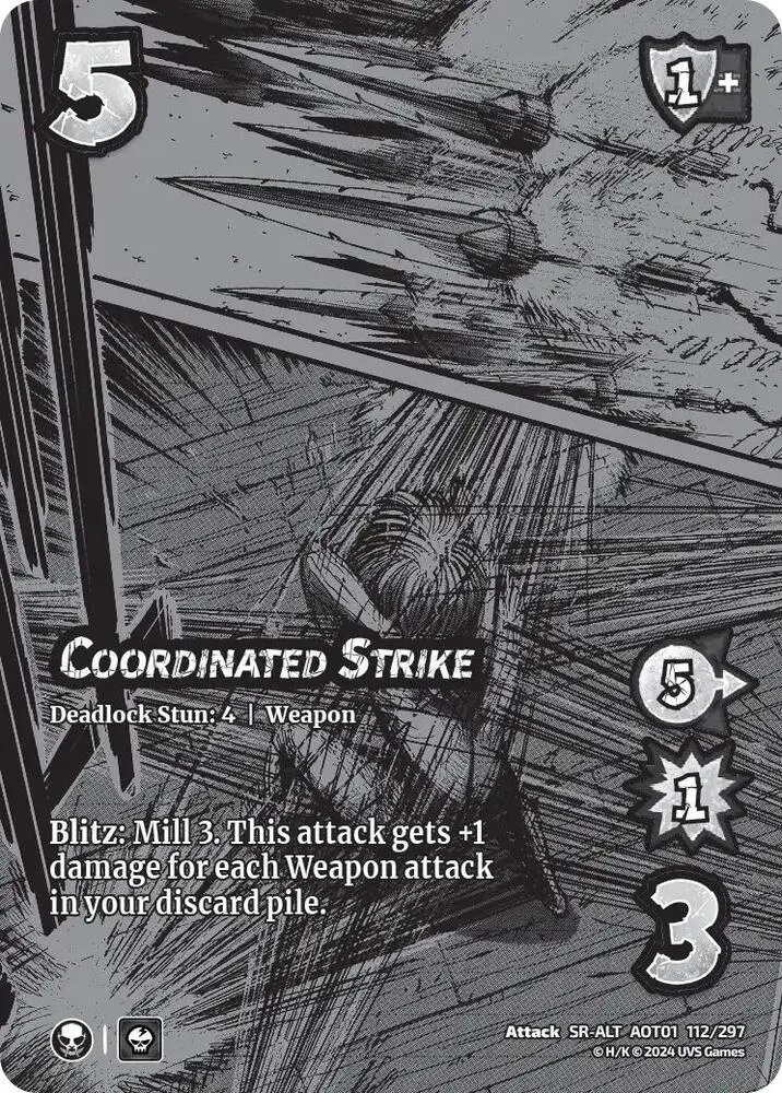Coordinated Strike (Alternate Art) - Attack On Titan: Battle For Humanity (Aot1) 1