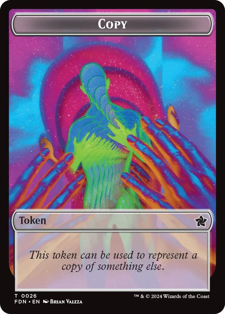 Copy // Human Double-Sided Token [Foundations Tokens] 1