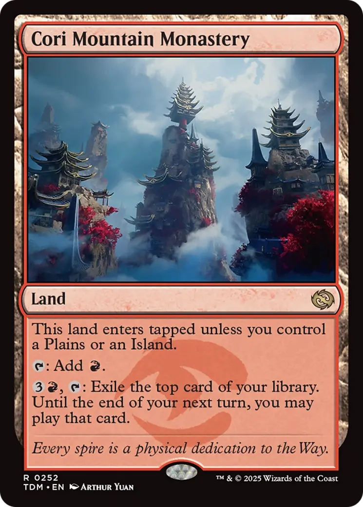 Cori Mountain Monastery [Tarkir: Dragonstorm] 1