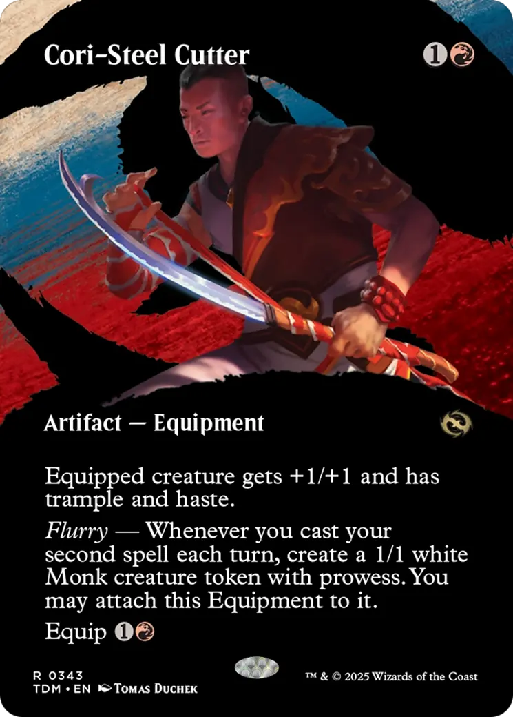 Cori-Steel Cutter (Borderless) [Tarkir: Dragonstorm] 1