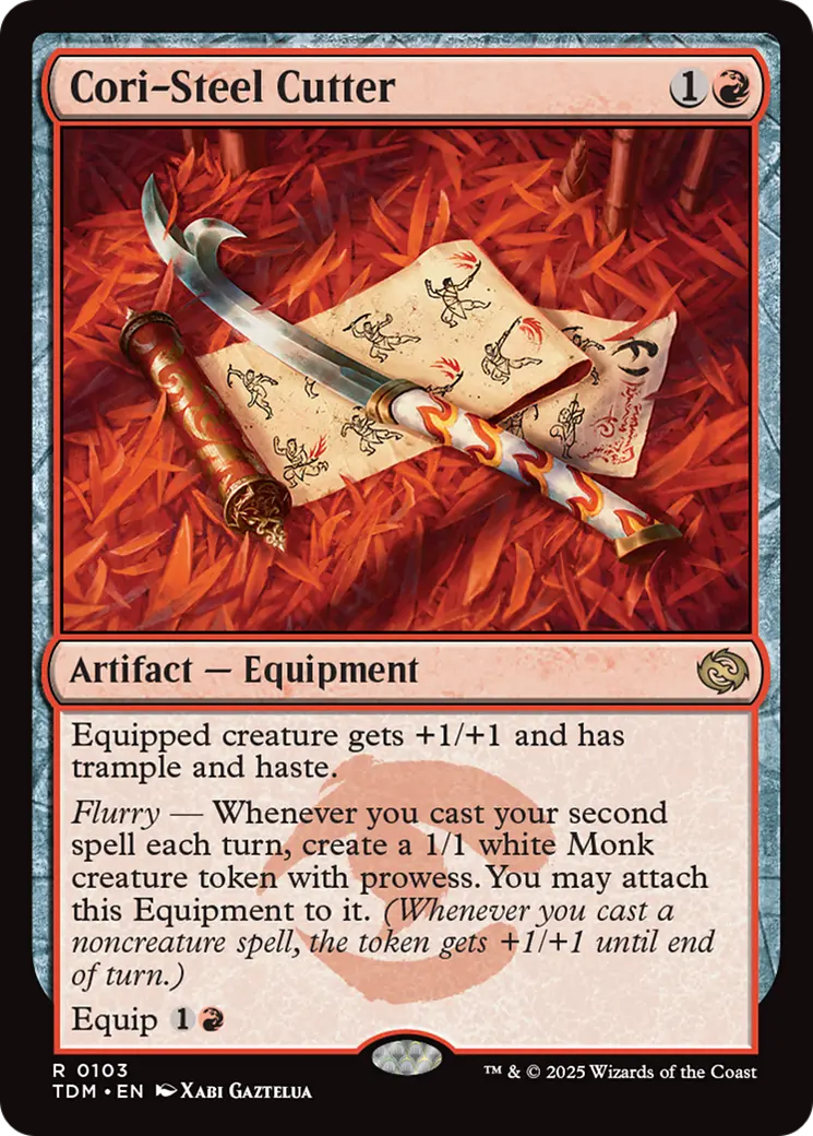 Cori-Steel Cutter [Tarkir: Dragonstorm] 1