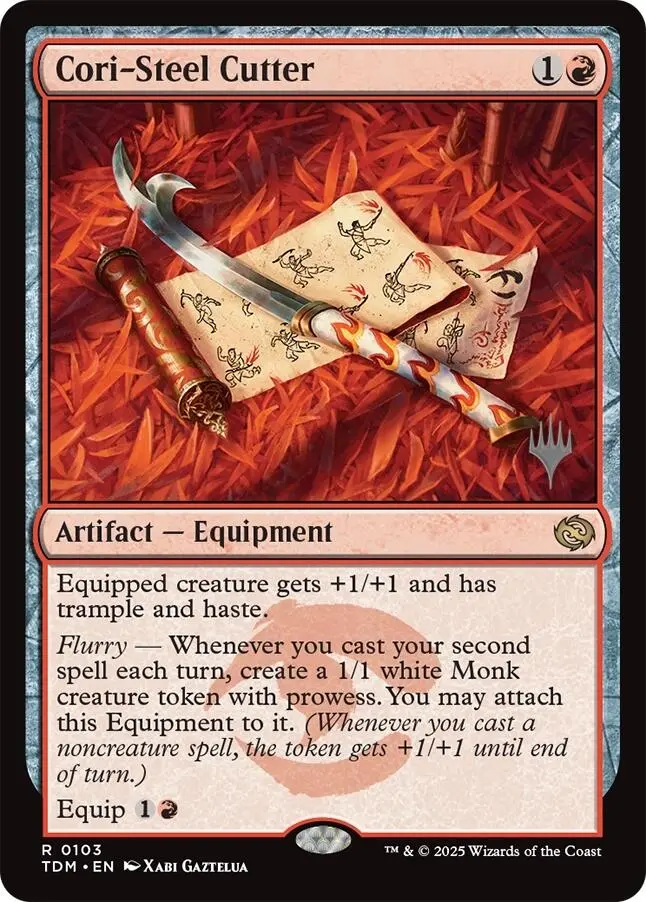Cori-Steel Cutter [Tarkir: Dragonstorm Promos] 1