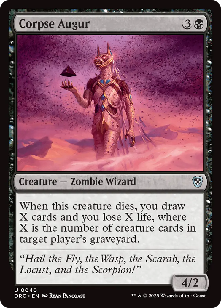 Corpse Augur [Aetherdrift Commander] 1