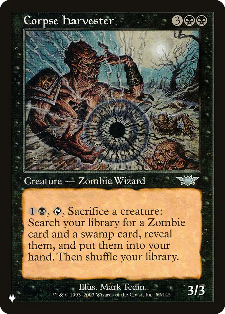 Corpse Harvester [The List] 1