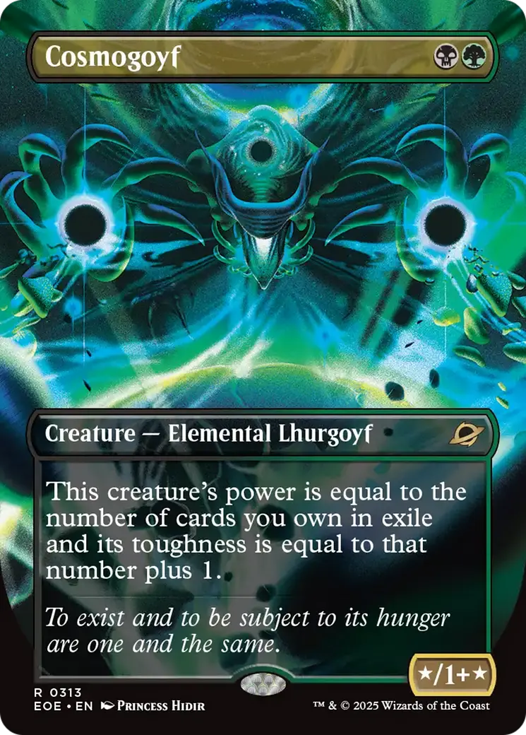 Cosmogoyf (Borderless) [Edge Of Eternities] 1