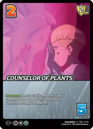 Counselor Of Plants - Foil 1