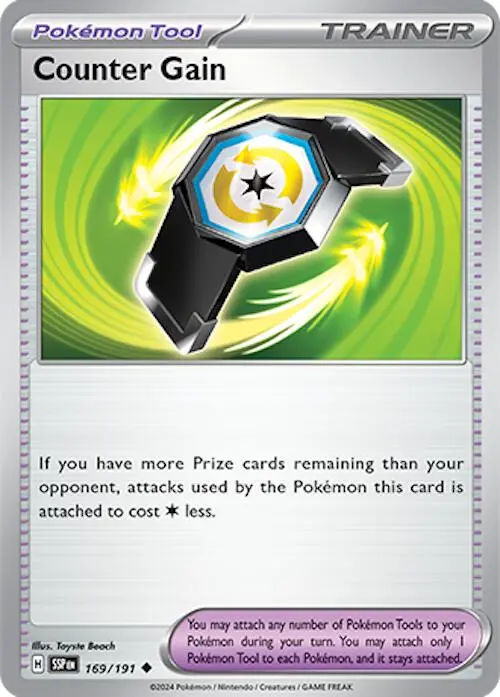 Counter Gain (169/191) [Scarlet & Violet: Surging Sparks] 1