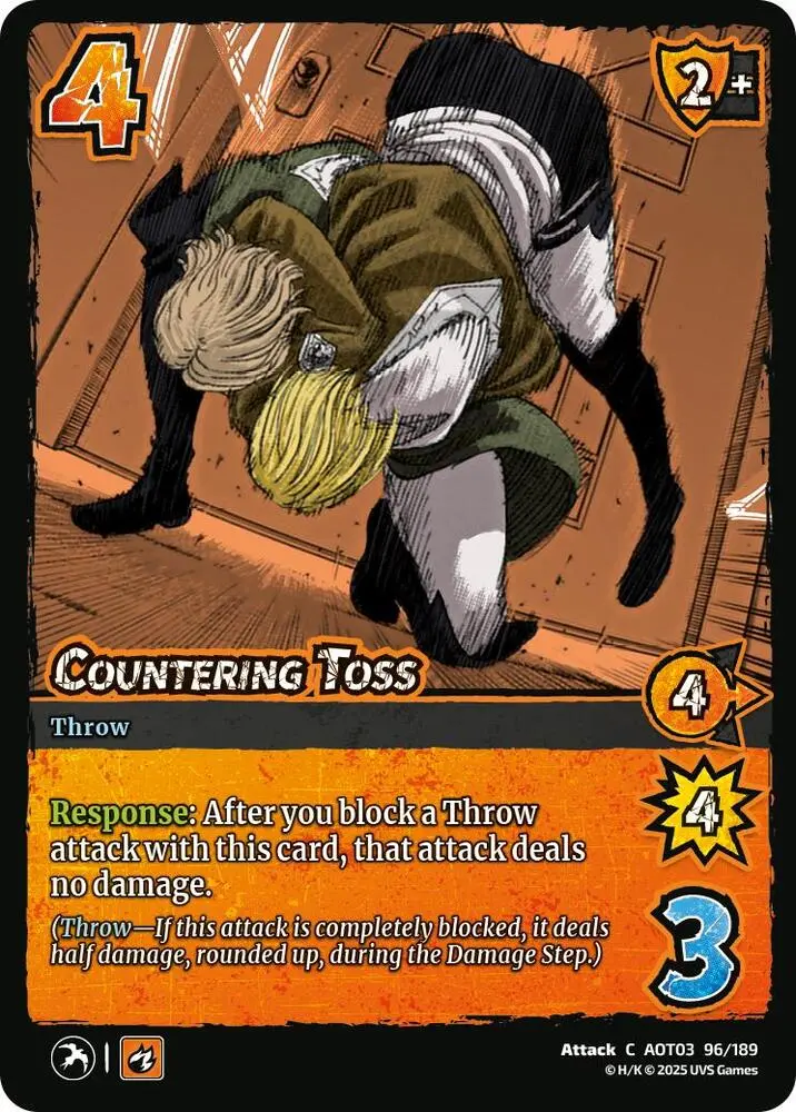 Countering Toss 1