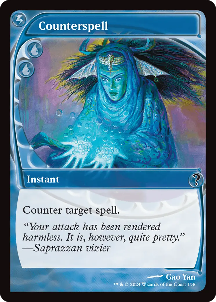 Counterspell (Future Sight) [Mystery Booster 2] 1