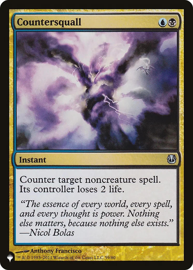 Countersquall [The List] 1