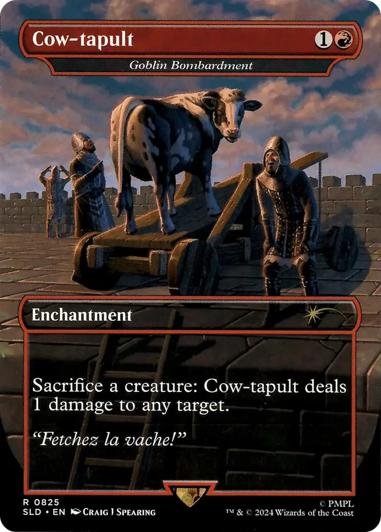 Cow-Tapult - Goblin Bombardment [Secret Lair Drop Series] 1