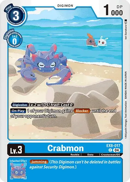 Crabmon [Ex8-017] [Chain Of Liberation] 1