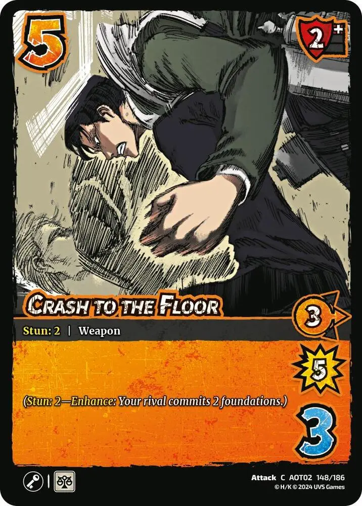 Crash To The Floor - Attack On Titan: Origins Of Power (Aot02) 1