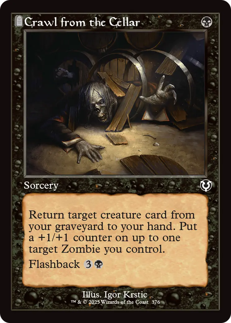 Crawl From The Cellar (Retro Frame) [Innistrad Remastered] 1
