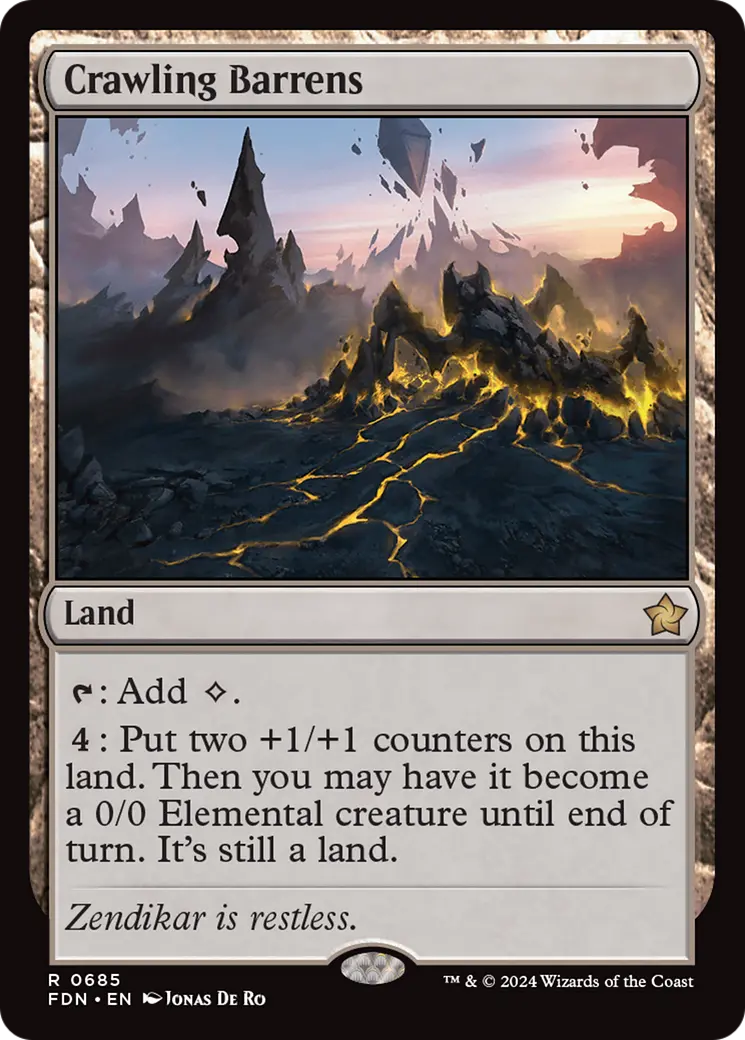 Crawling Barrens [Foundations] 1