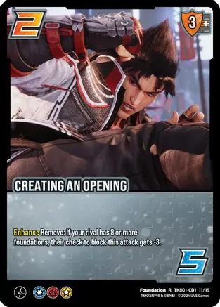 Creating An Opening 1
