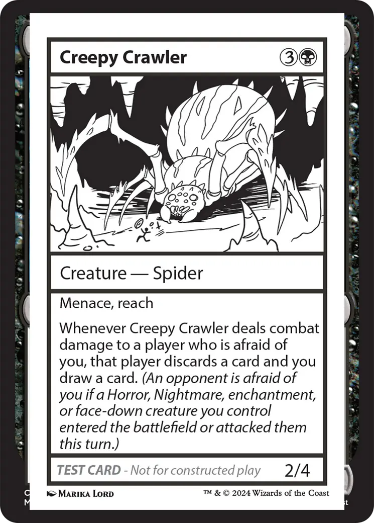 Creepy Crawler [Mystery Booster 2 Playtest Cards] 1