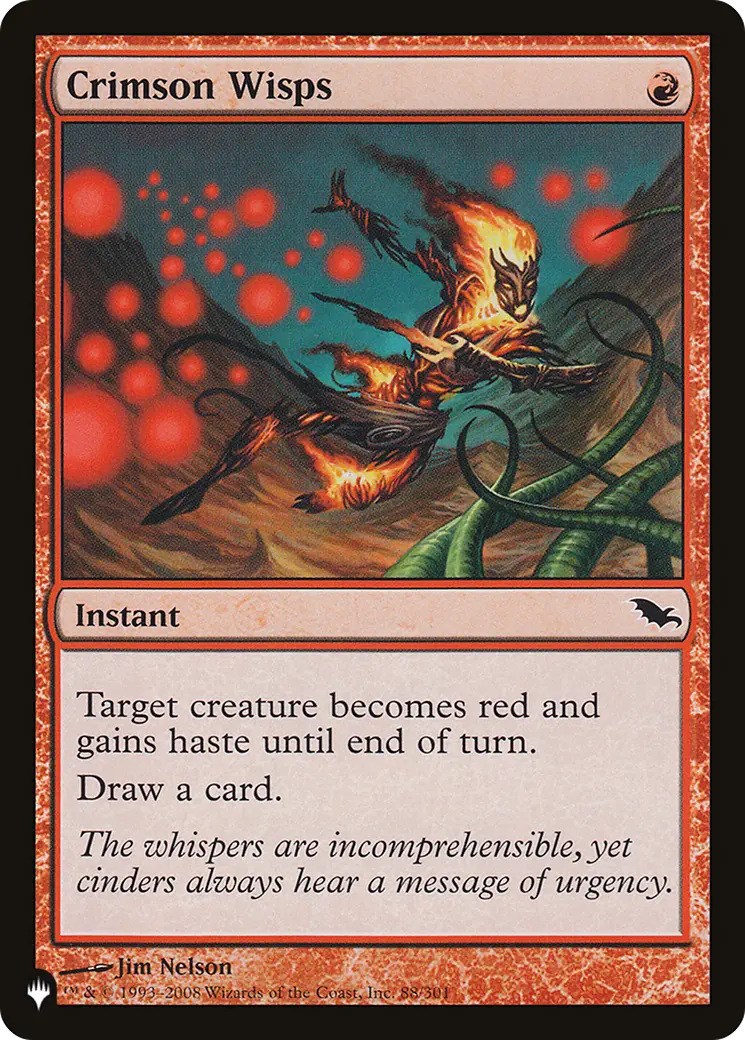 Crimson Wisps [The List] 1