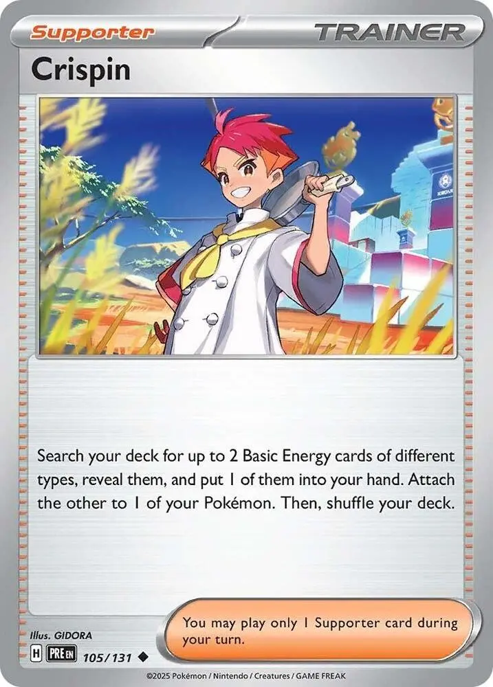 Crispin (105/131) [Scarlet & Violet: Prismatic Evolutions] 1
