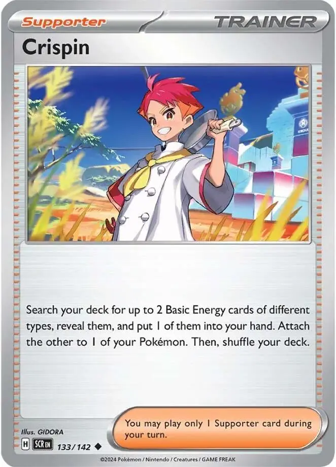 Crispin (133/142) [Scarlet & Violet: Stellar Crown] 1