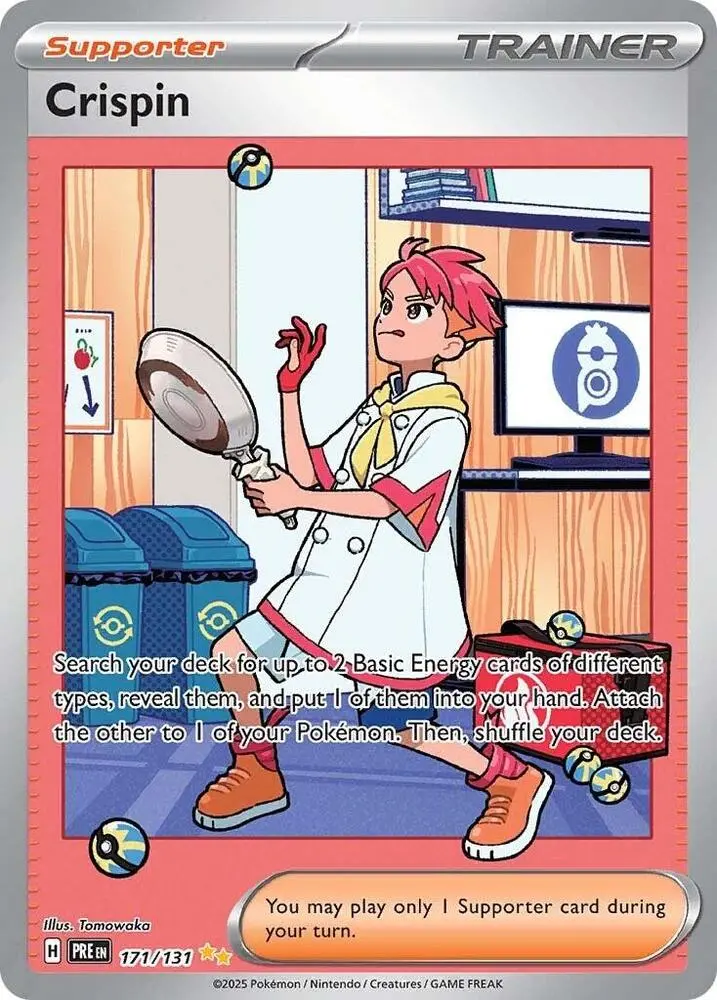 Crispin (171/131) [Scarlet & Violet: Prismatic Evolutions] 1