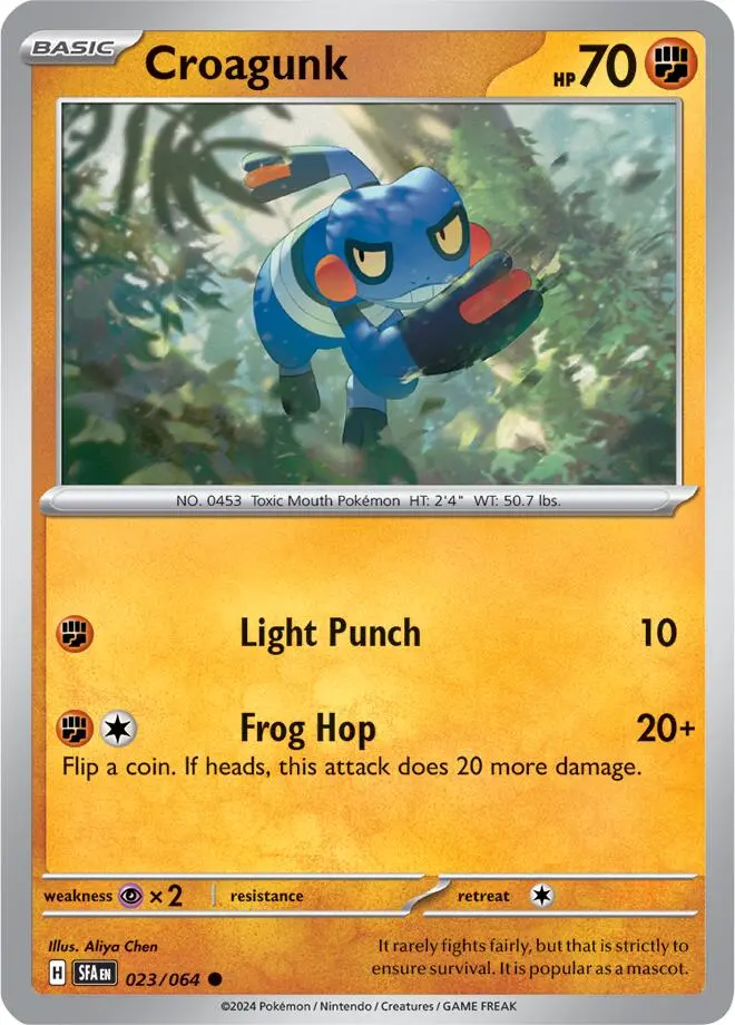 Croagunk (023/064) [Scarlet & Violet: Shrouded Fable] 1