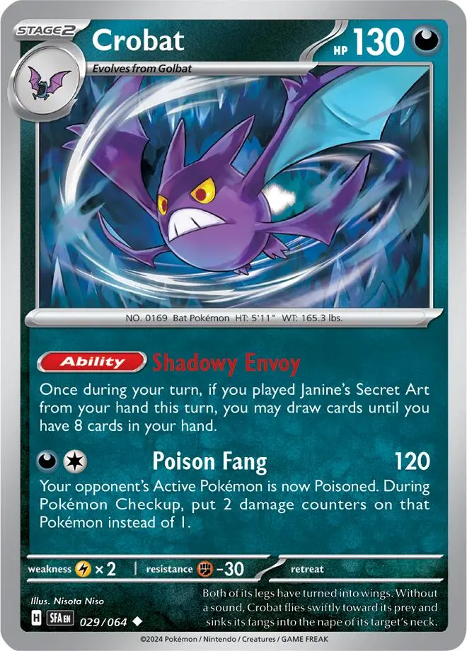 Crobat (029/064) [Scarlet & Violet: Shrouded Fable] 1