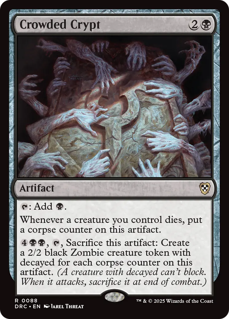 Crowded Crypt [Aetherdrift Commander] 1
