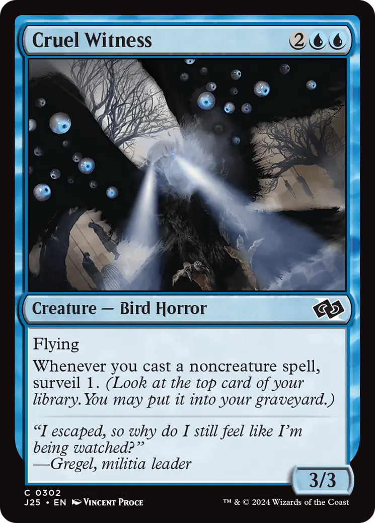 Cruel Witness [Foundations Jumpstart] 1
