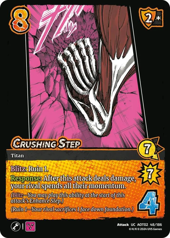 Crushing Step - Attack On Titan: Origins Of Power (Aot02) 1