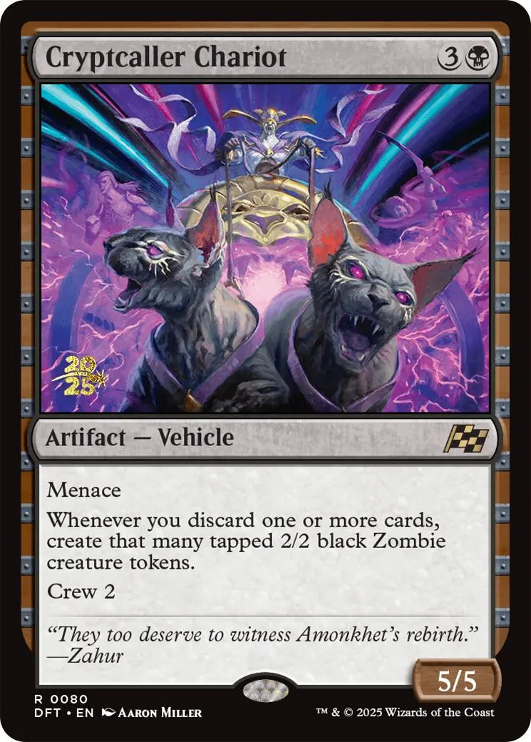 Cryptcaller Chariot [Aetherdrift Prerelease Promos] 1