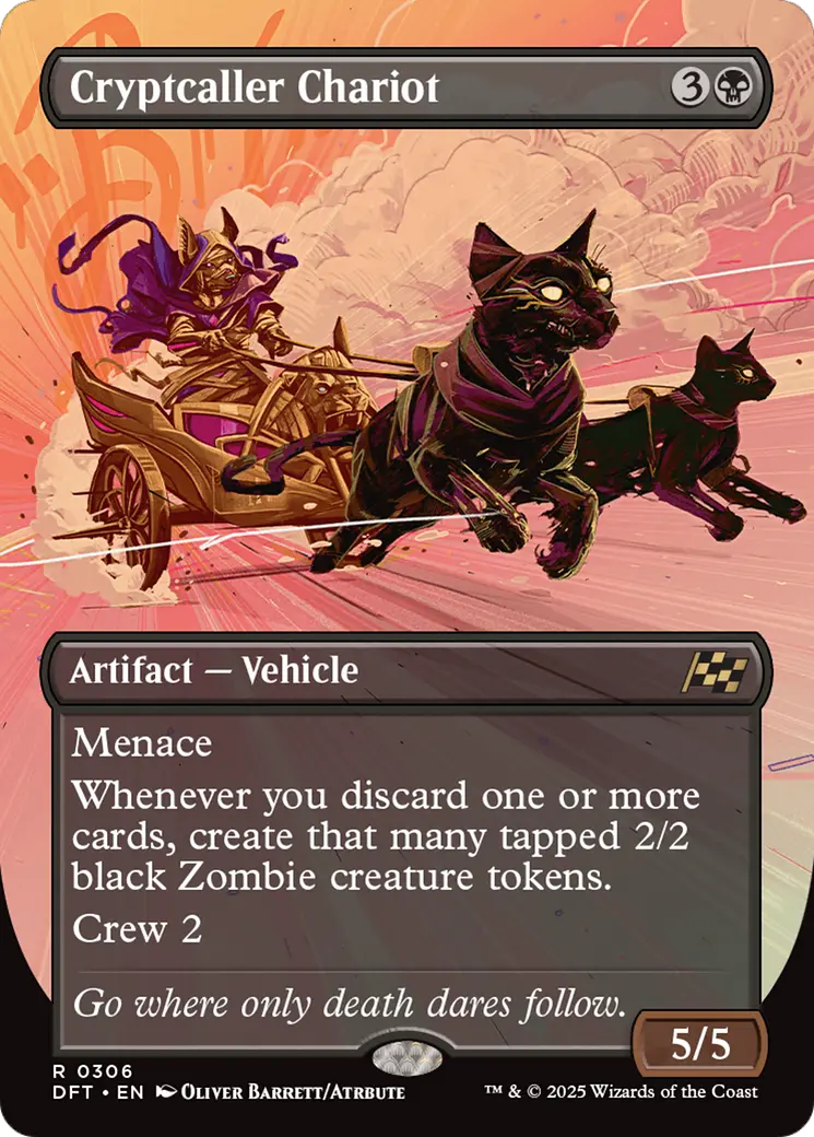 Cryptcaller Chariot (Borderless) [Aetherdrift] 1