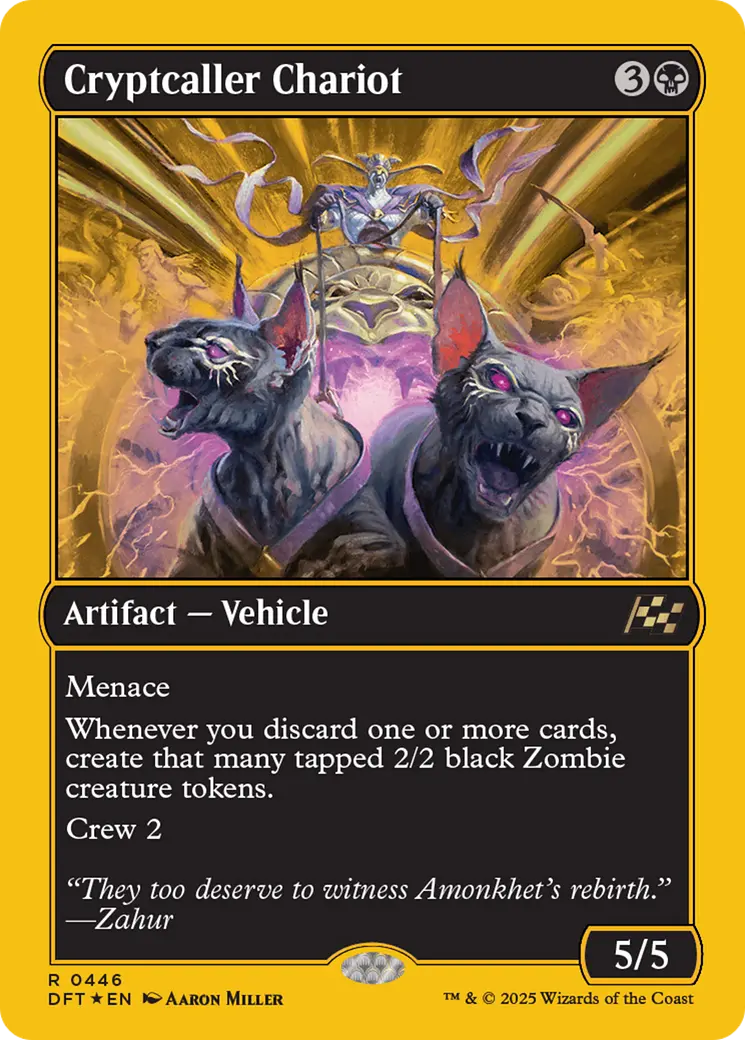 Cryptcaller Chariot (First-Place Foil) [Aetherdrift] 1