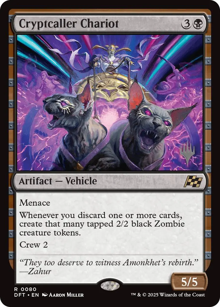 Cryptcaller Chariot (Promo Pack) [Aetherdrift Promos] 1