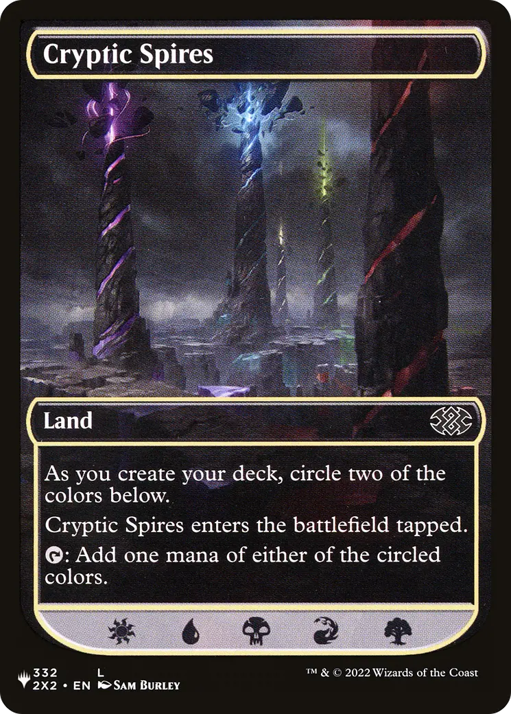 Cryptic Spires [The List] 1