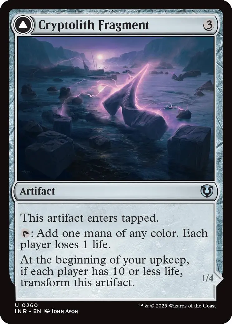 Cryptolith Fragment // Aurora Of Emrakul [Innistrad Remastered] 1